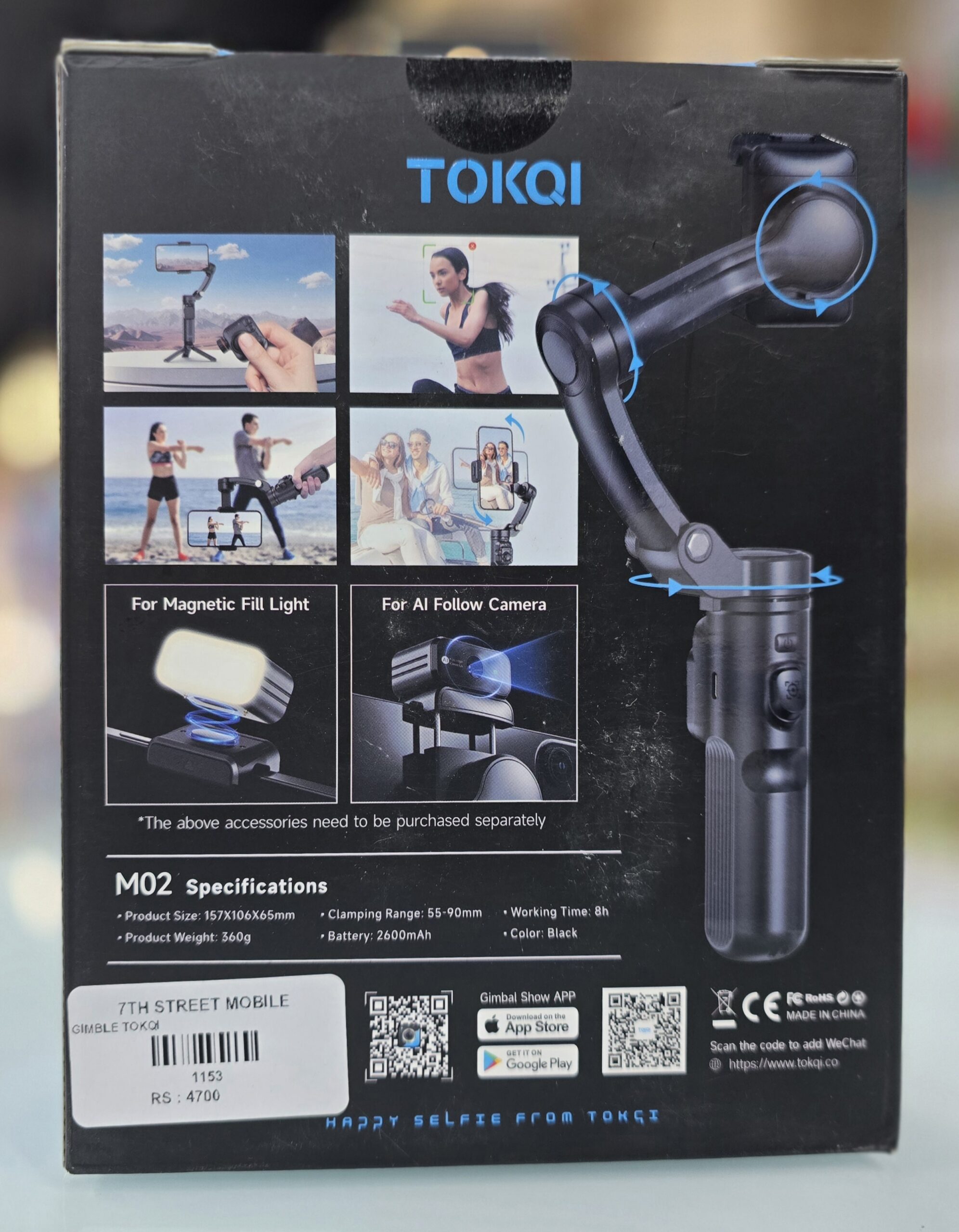 Tokqi M02 3-Axis Gimbal - Image 7